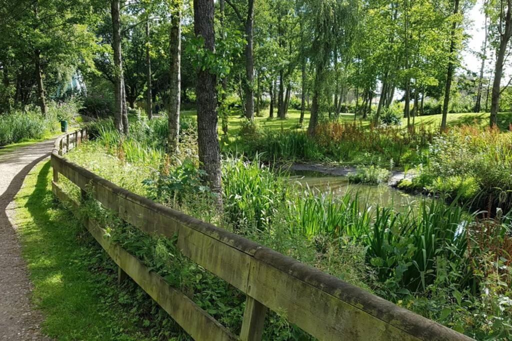 Gemuetliche Haushaelfte Mit Garten Und Terrasse Flensburgo Exterior foto