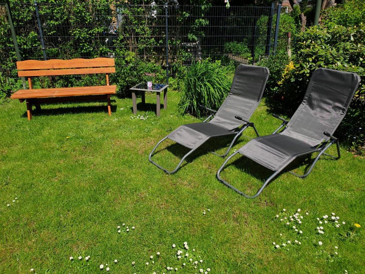 Gemuetliche Haushaelfte Mit Garten Und Terrasse Flensburgo Exterior foto